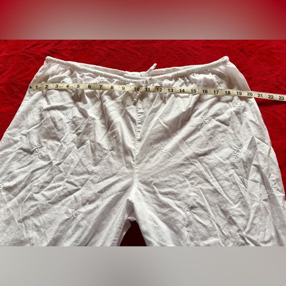 NWOT LARGE VICTORIA’S SECRET PJ SET WHITE PERFECT MEASUREMENTS IN PICS FLAWLESS - Picture 9 of 12